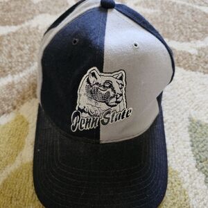 Penn State Navy and Gray Snap Back Starter Cap